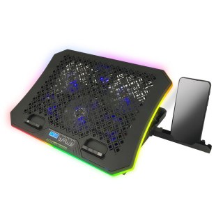 EGC109 Esperanza podstawka chłodząca gaming pod notebook led rgb galerne