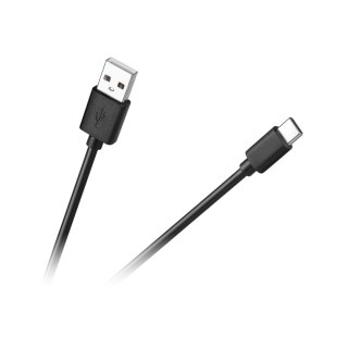 Kabel połączeniowy USB A - USB C 1m.