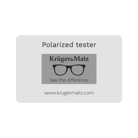 Tester polaryzacji okularów Kruger&Matz