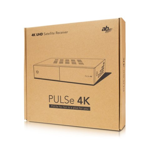 AB PULSe 4K (1x tuner DVB-S2X + 1x tuner DVB-T2/C)