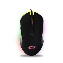 EGM302 Esperanza mysz przewod. gaming led rgb 6d opt. usb-c nemesis