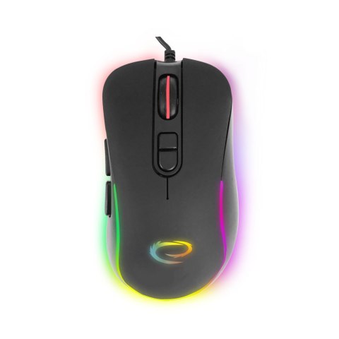 EGM303 Esperanza mysz przewod. gaming led rgb 7d opt. usb-c hesperis