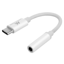 Adapter USB Type-C - 3,5mm mini jack Maclean, cyfrowy układ scalony, obsługa 99% urządzeń na rynku, MCTV-847