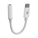 Adapter USB Type-C - 3,5mm mini jack Maclean, cyfrowy układ scalony, obsługa 99% urządzeń na rynku, MCTV-847