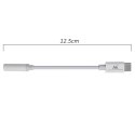 Adapter USB Type-C - 3,5mm mini jack Maclean, cyfrowy układ scalony, obsługa 99% urządzeń na rynku, MCTV-847