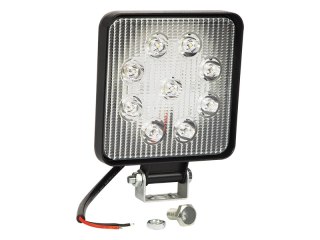 23-260# Samochodowa lampa robocza 9 led kwadratowa 12v 4000k