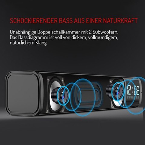 AD 1191 Głośnik soundbar z budzikiem