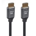 Kabel przewód HDMI 2.1a Maclean, 1.5m, 8K, MCTV-440