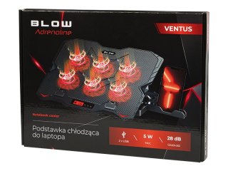 66-367# Podstawka chłodząca laptop 6 fan ventus