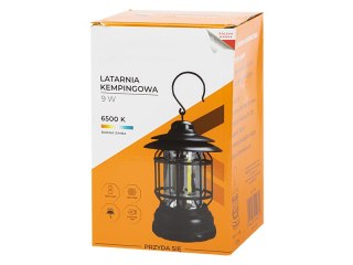 71-456# Latarka kempingowa led usb-c 9w czerwona