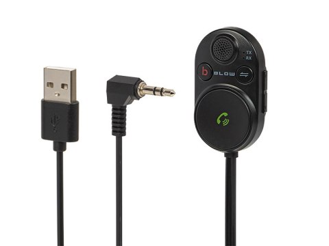 74-171# Transmiter bt blow kabel usb + aux zestaw głośnomówiący