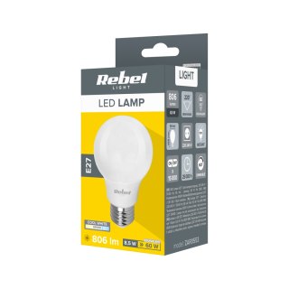 Lampa Led Rebel A60 8,5W 6500K, 230V