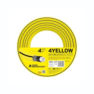 Wąż ogrodowy Cellfast 4YELLOW 1/2" 20m