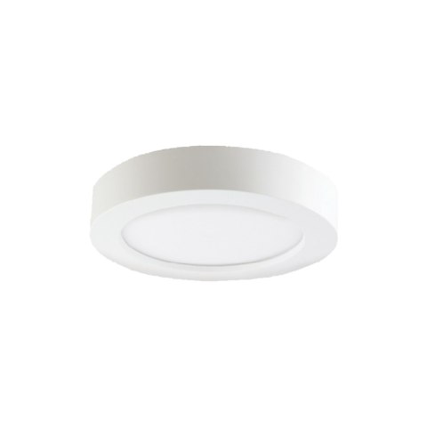 CITY LED 20W, oprawa downlight, natynkowa, okrągła, 1600lm, 3000K, biała, wbudowany zasilacz LED