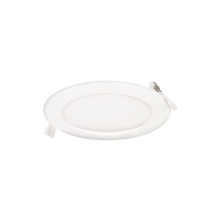 EURUS LED 12W, oprawa typu downlight, podtynkowa, okrągła, 800lm, 3000K, biała, wbudowany zasilacz LED