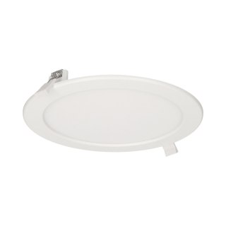 EURUS LED 18W, oprawa downlight, podtynkowa, okrągła, 1600lm, 4000K, biała, wbudowany zasilacz LED