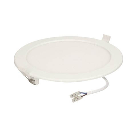 EURUS LED 18W, oprawa downlight, podtynkowa, okrągła, 1600lm, 4000K, biała, wbudowany zasilacz LED