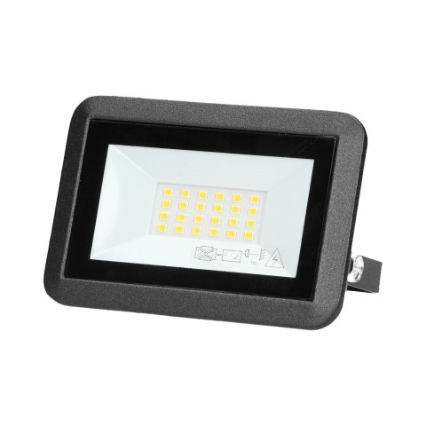 FARO LED naświetlacz 20W, 1600lm, IP65, 4000K, aluminium + szkło