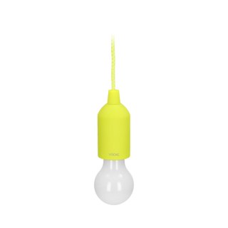 Bateryjna lampka nocna na sznurku 1W LED, 3 x AAA, limonkowa