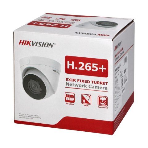 HIKVISION IP-CAM-T240H kopułkowa kamera IP o rozdzielczości 4Mpx, z doświetleniem IR i cyfrową redukcją szumów, IP67, zasilana 1