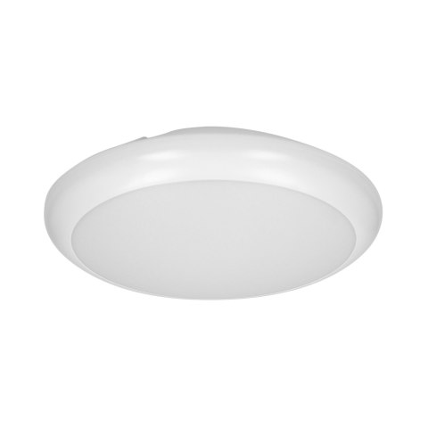 LAPIS LED 12W, plafon oświetleniowy, 800lm, IP65, 4000K, IK10, poliwęglan mleczny, biały