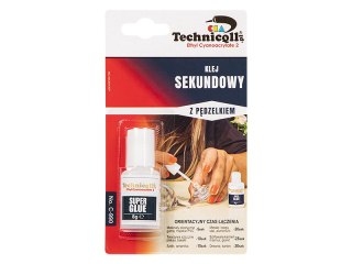 91-468# Klej sekundowy (z pędzelkiem) 8g technicqll