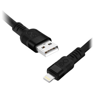 Kabel USB-A - Lightning eXc WHIPPY Pro, 0.9M, 29W, szybkie ładowanie, kolor mix ciemny