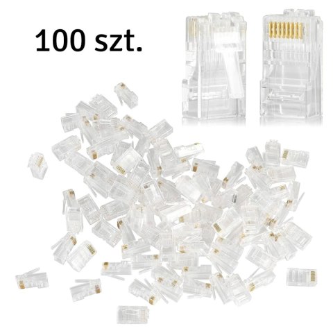 RJ1A Końcówka rj45 (100szt.)