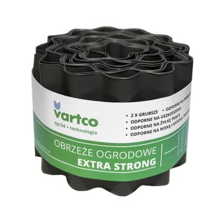 Obrzeże ogrodowe faliste 20cm x9m Vartco Extra Strong szare