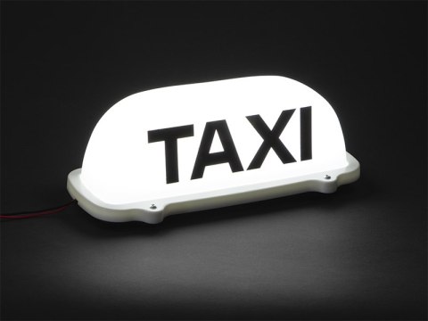 26-435# Sygnalizator lampa taxi na przyssawkę led