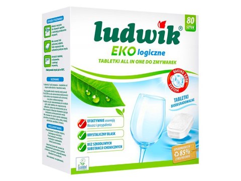 90-104# Ekologiczne tabletki do zmywarek 80 szt ludwik