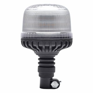 Lampa ostrzegawcza błyskowa kogut 24 led w25p 12v 24v amio-03338