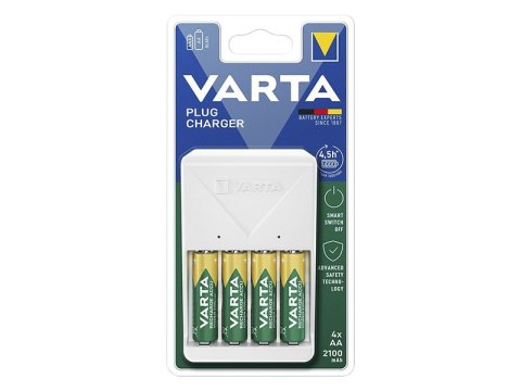 75-478# Ładowarka plug+4xaa 2100mah varta 57657