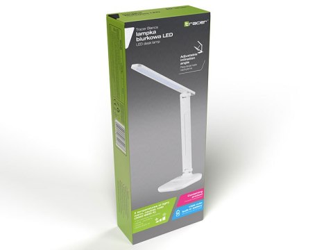 Lampka biurkowa LED TRACER Blanca