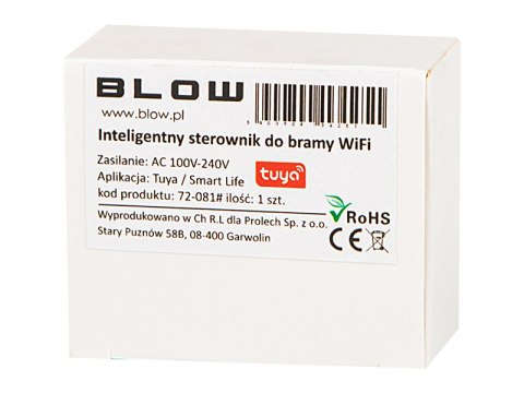 72-081# Inteligentny sterownik do bramy wifi tuya