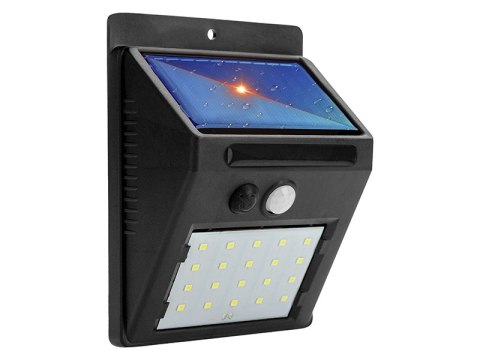 87-522# Lampa ścienna solarna led z czujnikami