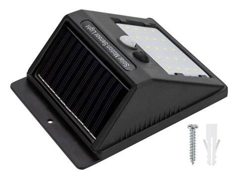 87-522# Lampa ścienna solarna led z czujnikami