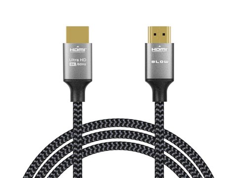 92-681# Przyłącze hdmi-hdmi 8k 1.5m plecionka