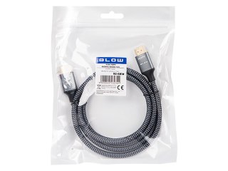 92-681# Przyłącze hdmi-hdmi 8k 1.5m plecionka