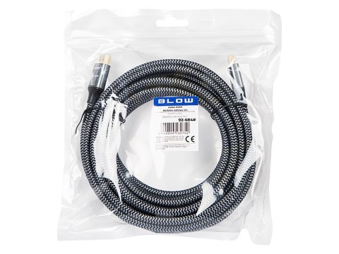 92-684# Przyłącze hdmi-hdmi 8k 5m plecionka