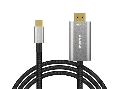 92-686# Przyłącze hdmi - usb-c 2m plecionka