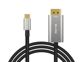 92-687# Przyłącze display port - usb-c 2m plecionka