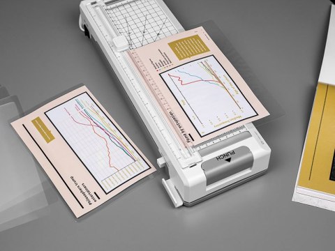 Laminator TRACER A4 TRL-7 All-in-One WH