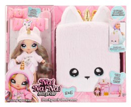 592358 Na! Na! Na! Surprise 3-in-1 Backpack Bedroom Unicorn Playset - Britney Sparkles