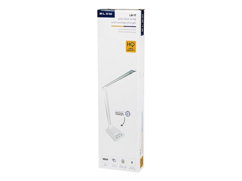 44-161# Lampka biurkowa led indukcja qc lb-17