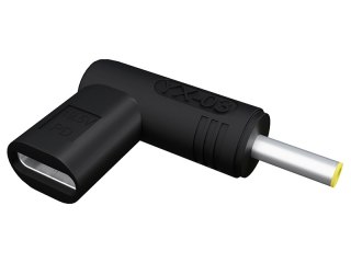 76-091# Adapter usb gniazdo usb-c-wtyk dc1,7/4,0