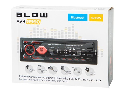 78-347# Radio blow avh-8960 rds mp3/usb/micro sd/bluetooth + usb-c