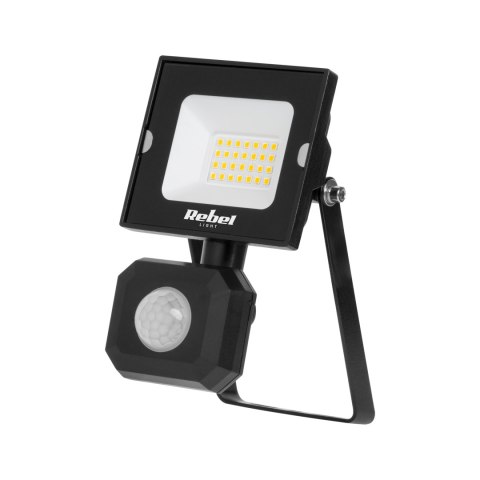 Reflektor Led 20W z sensorem zmierzchu i ruchu , 6500K, 230V