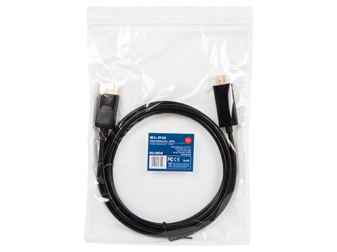 92-061# Przyłącze display port-hdmi 2m