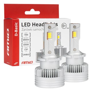 Żarówki żarniki led seria d-basic d2s d2r 6000k canbus amio-03627